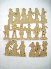 Sweet Vintage Die Cut Scraps w/ 1800’s Men, Women, Boys & Girls *