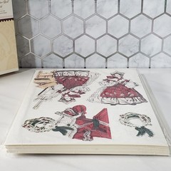 Anna Griffin Holiday Paper Doll Die Cuts 198 Die Cuts Read