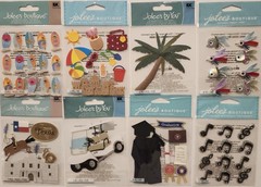 JOLEE’S BOUTIQUE Lot of 31 packs All Dimensional Scrapbooking Stickers
