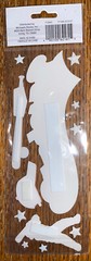 Recollections Baseball Title Bat Ball Hat All Star Home Run 3D Players Stickers