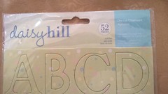 Daisy Hill Newborn Baby Cardstock Stickers Scrapbook Embellishments Paper Crafts