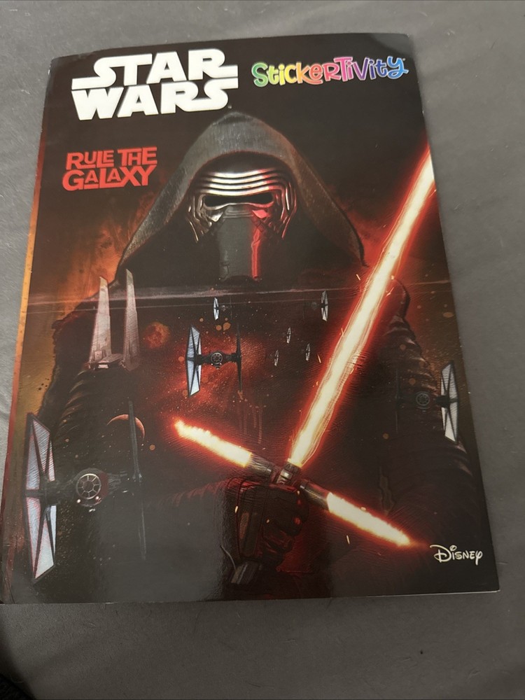 Disney – STAR WARS «RULE THE GALAXY» STICKERTIVITY COLORING & ACTIVITY BOOK