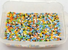 10000 Opaque Glass Beads 1.5mm(12/0) + Storage Box Colour Choice Jewelry