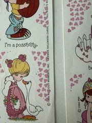 Vintage Stickers Hallmark Precious Moments Multiple Sheets Some Used