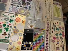 Huge Lot of Variety Stickers for Cards/Scrapbooking-See Photos 1 pound, 12 OZ