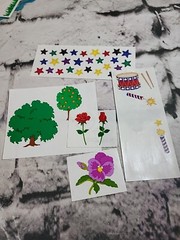 Scrapbooking Lot Die-Cut Embellishments Borders Stickers Frames Amusement Park