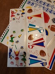 Mrs. Grossman’s All Star Sports Scrapbook Buzz Stickers 2001 6″x9″ Vintage