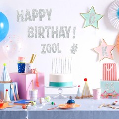 376 Pcs 24 Sheets Large Letter Stickers Glitter Big Font 2.5 Inch, Silver