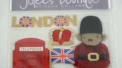 Stickopotamus Destination Jolee’s Boutique London SPJE007 Sticker Collage