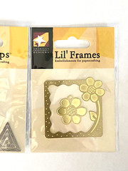 American Traditional Designs Lil’ Embellishments- Mixed Clips & Frames Set of 5