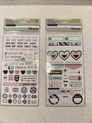 Recollections Divider Pages And Stickers For Planner