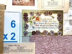 Vintage Ephemera Junk Journal Kit: Authentic Antique Book Pages for Scrapbooking
