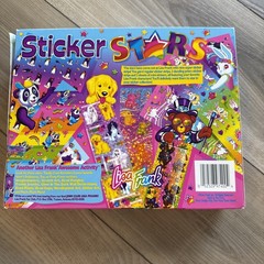 VTG Lisa Frank Sticker Stars Box Set of Vintage Stickers