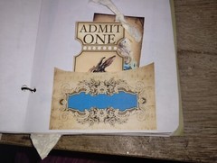 Alice In Wonderland Junk Journal Scrapbook USA Seller