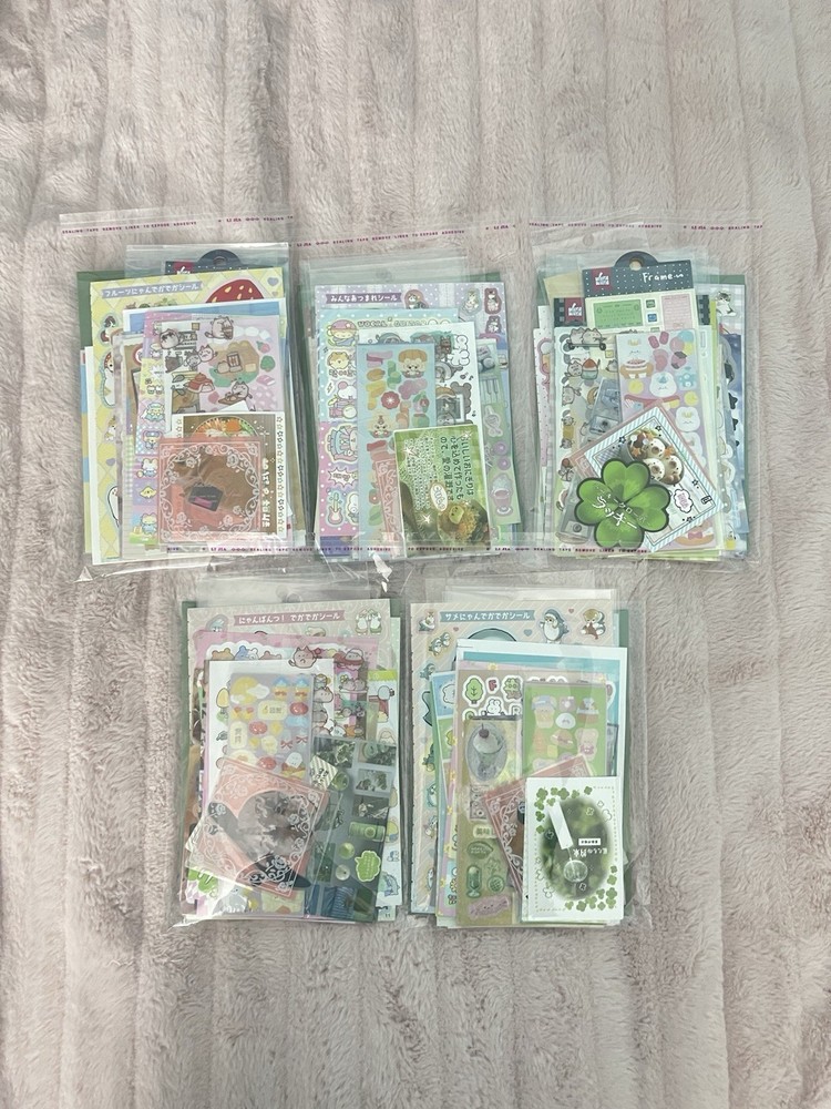 ULTIMATE Kawaii Aesthetic Sticker & Stationary Bundle