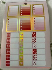 RECOLLECTIONS VALENTINE’S DAY STICKER BOOK 268 PC STICKERS 12 SHEETS ROMANCE