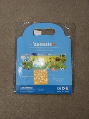 Benresive Reusable Sticker Books for Toddlers, 3 Sets Travel Stickers for Kids