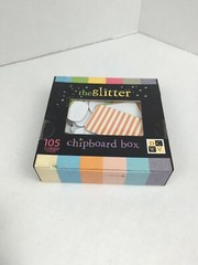 105 Box Chipboard Letters Shape Glitter Pastel Scrapbooking Craft Supply Rainbow