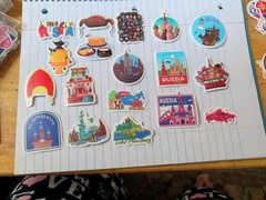 18 Russian Stickers
