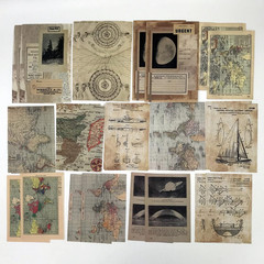 200PCS Vintage Scrapbooking Supplies Kit for Journaling and Decor