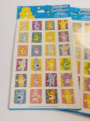 Vintage NOS 2003 Care Bears Stickers 3 PACKS (2 SHEETS EACH PACK)