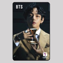 BTS Rare JK & V SET CU Tmoney T money Official Transport Photo Card Limited
