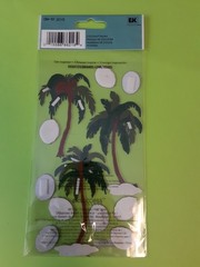 Jolee’s Boutique coconut palms 3D sticker pkg (free ship $20 min US only)