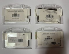 Lot of 10 EK Success Fastenater Decorative Metal Staple Bars See Description.