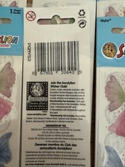 Sandylion Fairy Stickers Sparkly Wings 8 Sheets Grossman Heart Throb 2 Sheets