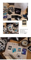 45pcs Collection of Moon and Star Stickers Pack, Galaxy, Saturn, Solar System