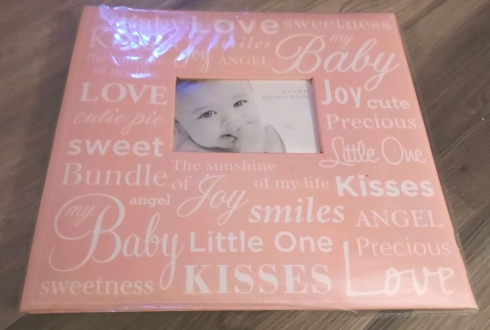 Love and Kisses Sweet Baby Bundle of Joy 12 x 12 Top Load Photo Scrapbook