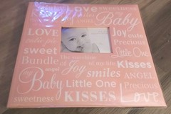 Love and Kisses Sweet Baby Bundle of Joy 12 x 12 Top Load Photo Scrapbook