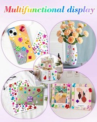 6124Pcs Gem Stickers-Self-Adhesive Face Jewelry Stickers, Acrylic Gems DIY Craft