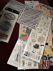 HUGE Lot of Words, Phrases Flowers Baby Safari Craft Stickers