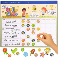 Potty Training & Reward Chart for Kids – 26 Toddler Charts & 1,528 Stickers –…