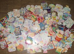 Kawaii Sticker Flakes X 50 NEW STOCK! In Mini Envelope/USA Seller/FREE Ship
