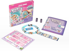Sticki Bands Wearable Sticker Bracelets – 70 Mini Stickers & 2 Mystery Rolls