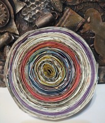 ribbon paper roll scrap booking old fashion Glue Books all crafts