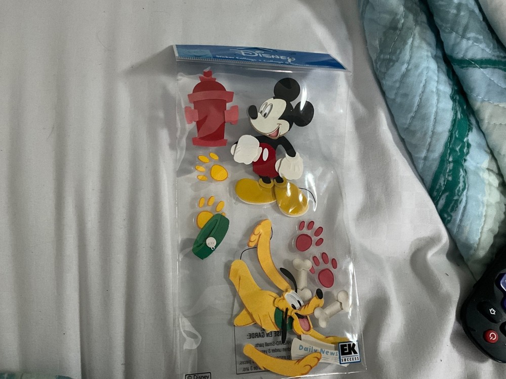Jolee’s Boutique Disney MICKEY MOUSE PLUTO Scrapbook Sticker Packs