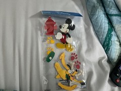Jolee’s Boutique Disney MICKEY MOUSE PLUTO Scrapbook Sticker Packs
