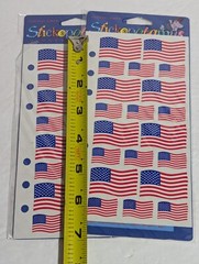 2 – Vintage American Flag Sticker Packs – Stickopotamus Inc Patriotic Americana