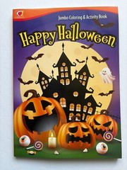 2pk – Jumbo Halloween Coloring & Activity Books With Memory Game