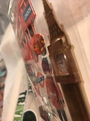 3D Scrapbook Stickers (2) World Traveler & London England NEW Paper craft DIY