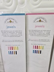 Lot Of 5 Crafts Doodlebug Mini Jewels Repeats Assorted Sizes Gems Bling New