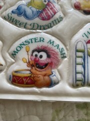 Lot Of Vintage 1980s Puffy Muppets Smurfs Stickers
