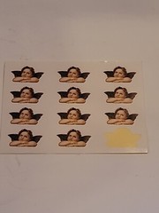 Romantic 1980’s Vtg Stickers Mixed Lot of 72 Current Hallmark SJB Kilban Cat