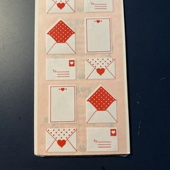 Vintage Mrs. Grossman’s Stickers Love Letters Valentines Sealed RARE JAPAN PACK