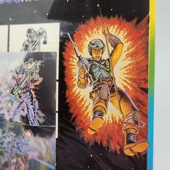 VINTAGE HASBRO LAZER BLAZERS G.I. JOE GI 3D HOLOGRAPHIC STICKERS NEW SEALED