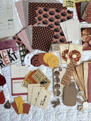130+ pcs Autumn / Fall Ephemera Variety Pack Destash Junk Journals Mixed Media