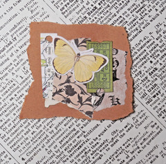 Handmade Embellishments Collage Clusters Junk Journal Ephemera Papercrafts